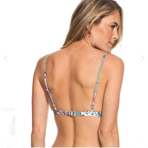 NWT ROXY Swim Bikini Top 🌺 - Picture 8 of 10